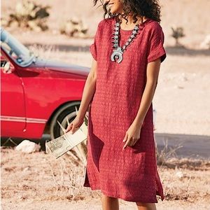 Soft Surroundings Remi Gauze Shirt Dress